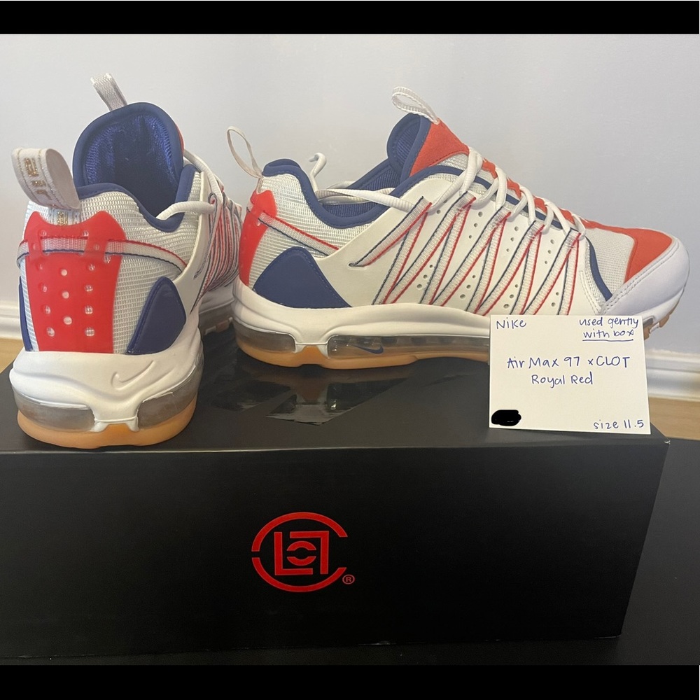 Air max 97 Haven x CLOT ‘royal red’